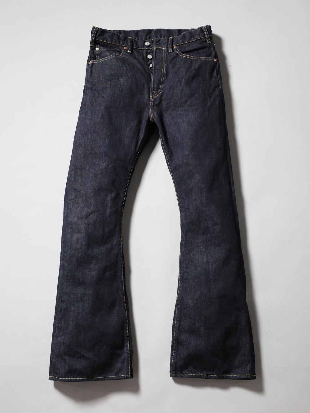 BOBSON | ボブソン | B1969XX | 岡山産セルビッチデニム | SELVEDGEDENIM | 赤耳 | フレアジーンズ | ベルボトム | 70s bell bottom | 70s flare jeans