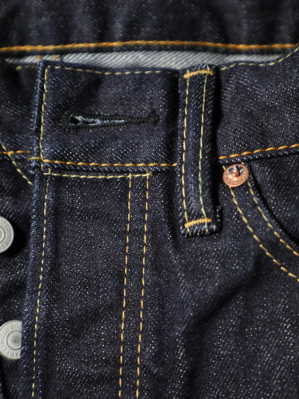 BOBSON | ボブソン | B1969XX | 岡山産セルビッチデニム | SELVEDGEDENIM | 赤耳 | フレアジーンズ | リベット | ベルボトム