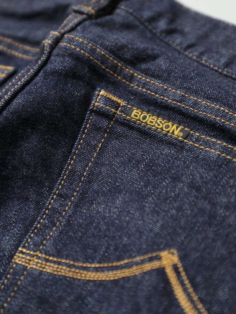 BOBSON | ボブソン | 岡山デニム | クラシックジーンズ | ワンウオッシュ | 股上深め