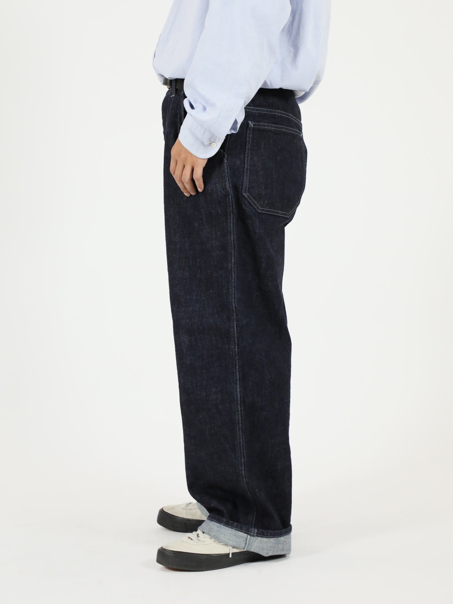 BOBSON | ボブソン | 13.5oz | クランチデニム | ワイドパンツ | メンズ | 太めジーンズ