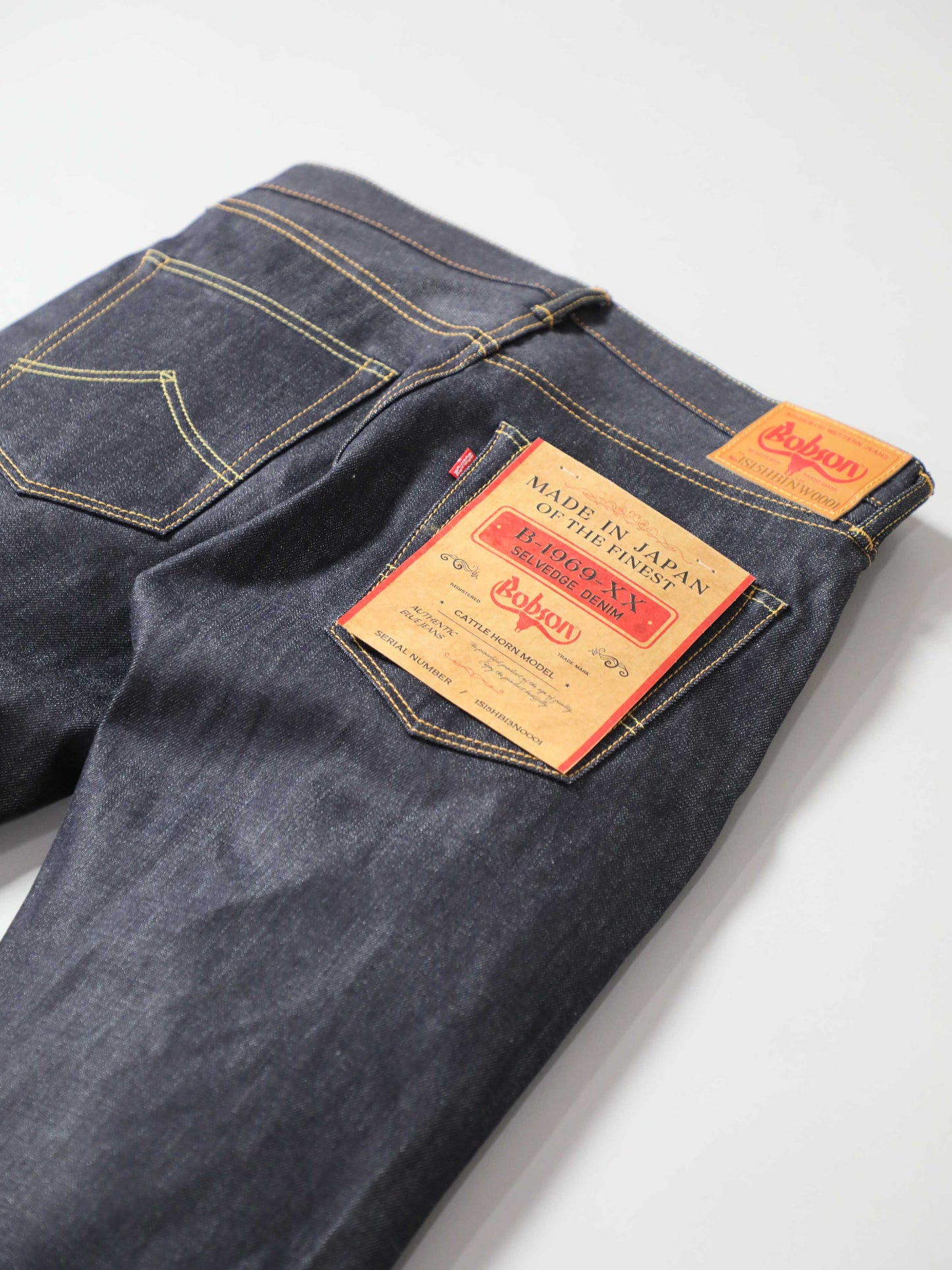 BOBSON | ボブソン | B1969XX | 岡山産セルビッチデニム | SELVEDGEDENIM | クラシック | japanjeans | インディゴ | ストレートジーンズ