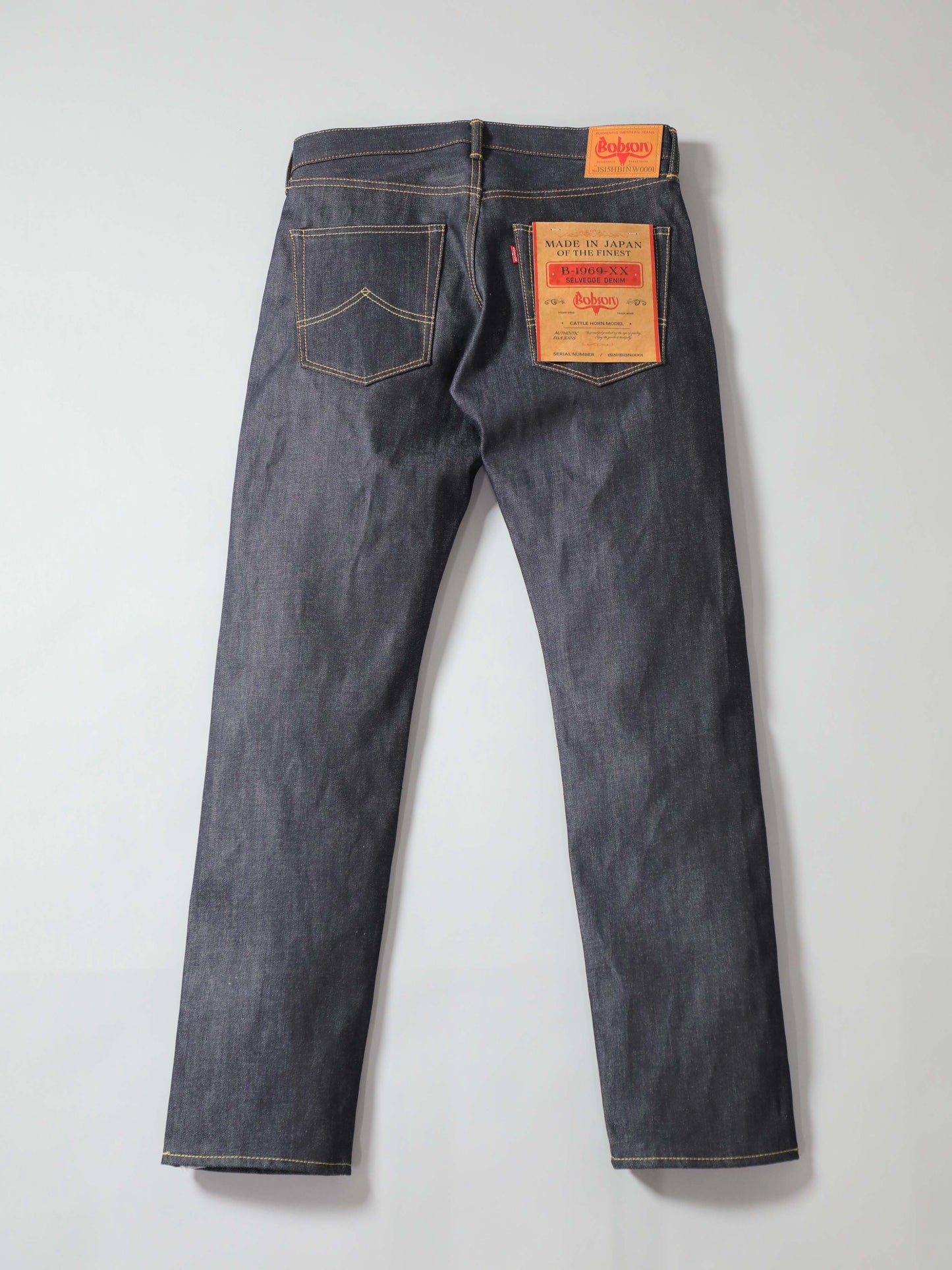BOBSON | ボブソン | B1969XX | 岡山産セルビッチデニム | SELVEDGEDENIM | クラシック | japanjeans | インディゴ | ストレートジーンズ