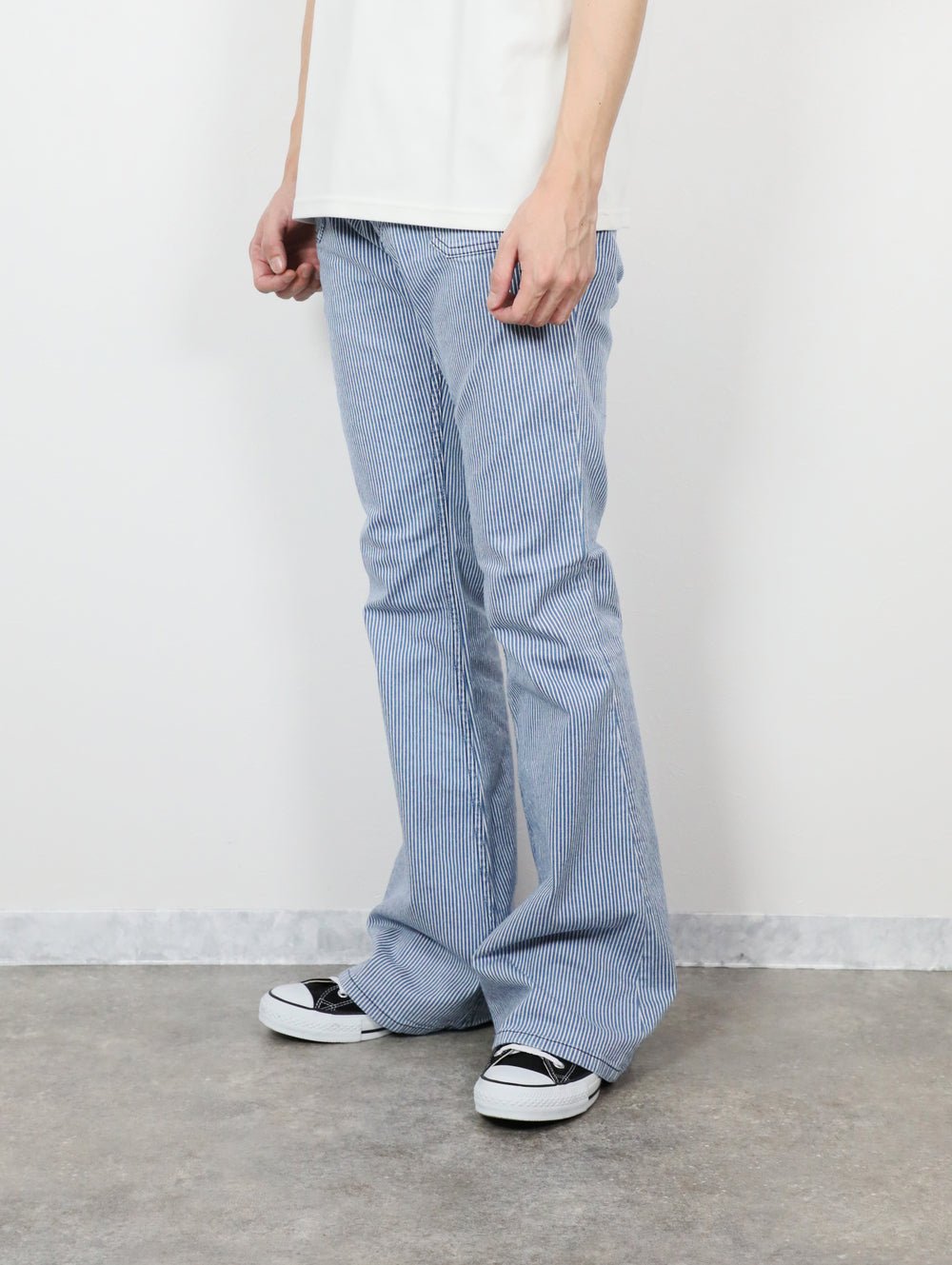 BOBSON | ボブソン | 岡山デニム | ストレッチジーンズ | ヒッコリーデニム | ブリーチカラー
