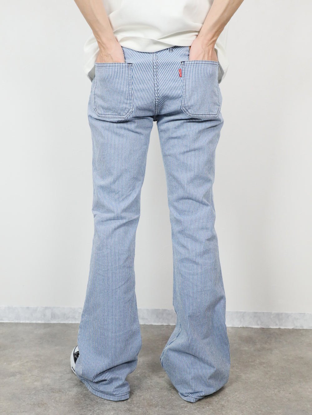 BOBSON | ボブソン | 岡山デニム | ストレッチジーンズ | ヒッコリーデニム | ブリーチカラー