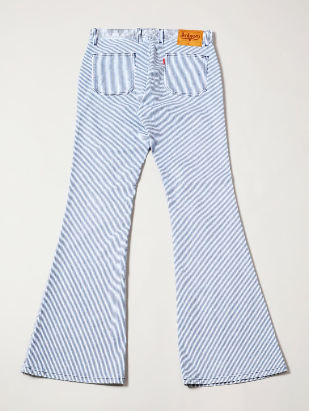 BOBSON | ボブソン | 岡山デニム | ストレッチジーンズ | ヒッコリーデニム | ブリーチカラー