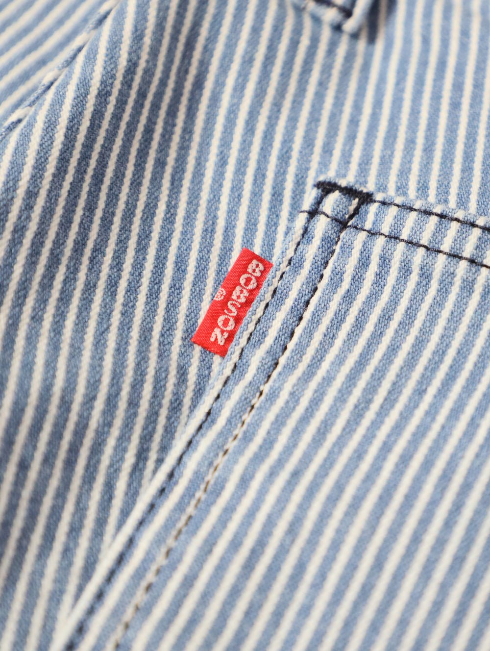 BOBSON | ボブソン | 岡山デニム | ストレッチジーンズ | ヒッコリーデニム | ブリーチカラー