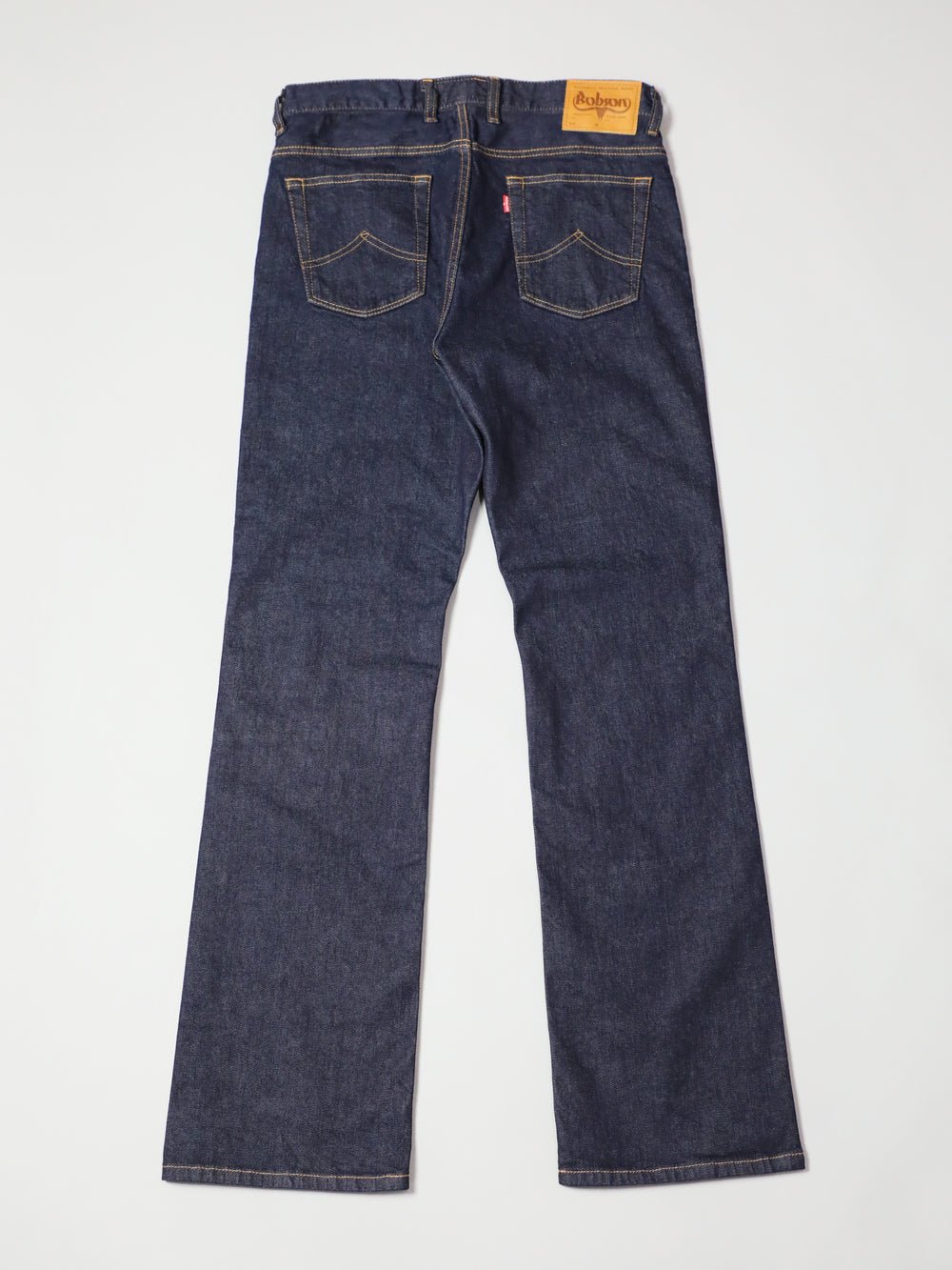 BOBSON | ボブソン | 岡山デニム | ストレッチジーンズ | ジーンズコーデ | メンズコーデ | シューカット | ワンウォッシュ