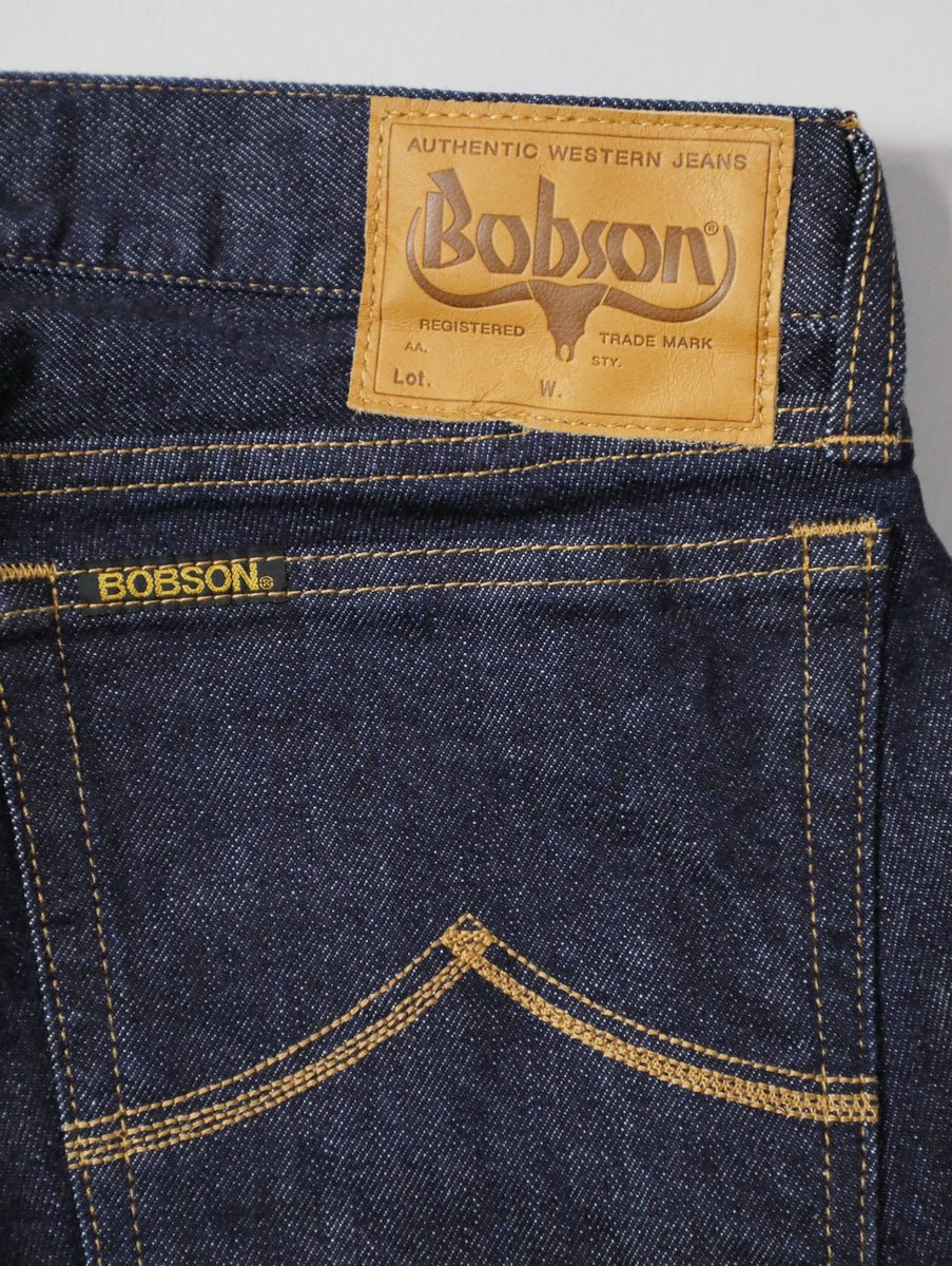 BOBSON | ボブソン | 岡山デニム | クラシックジーンズ | ワンウオッシュ | 股上深め