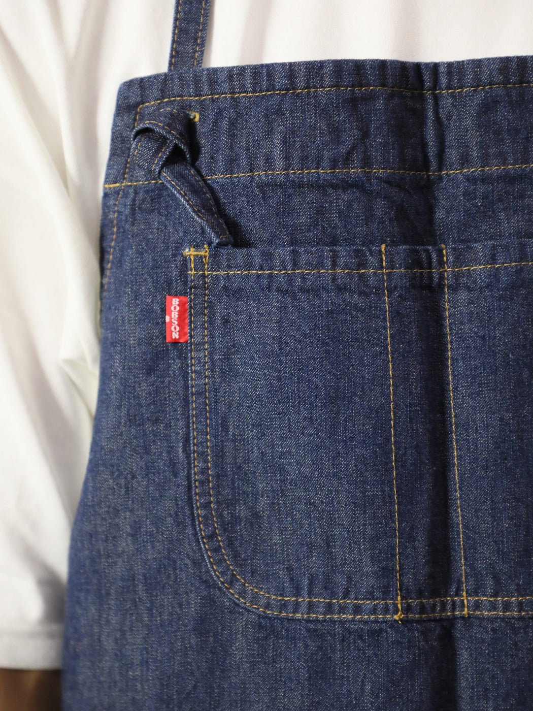 ボブソン | bobson | デニムエプロン | 岡山デニム | okayamadenim | デニム雑貨