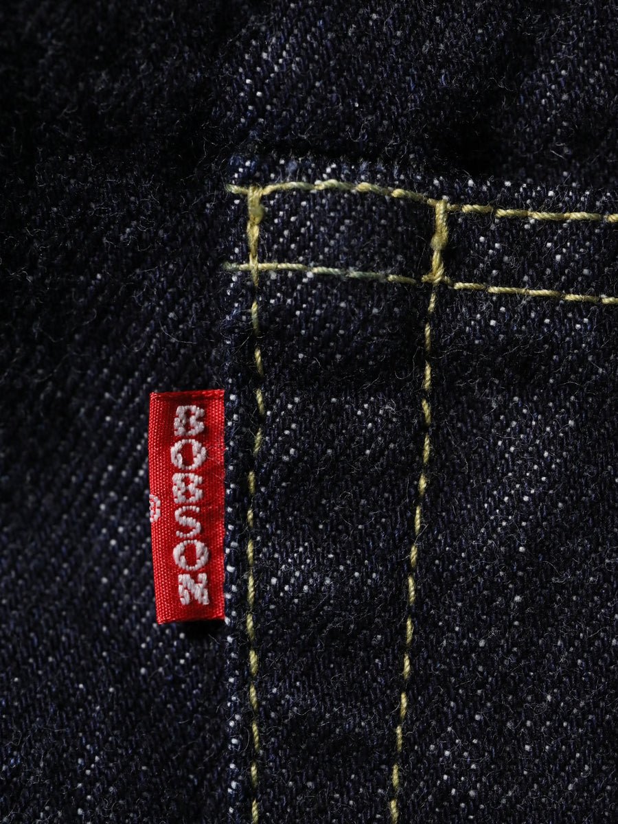 B-1969-XX-RR2011-680 岡山産セルビッチデニム シンチバックジーンズ ワンウォッシュ CINCH BUCKLE SELVEDGE DENIM ONEWASH