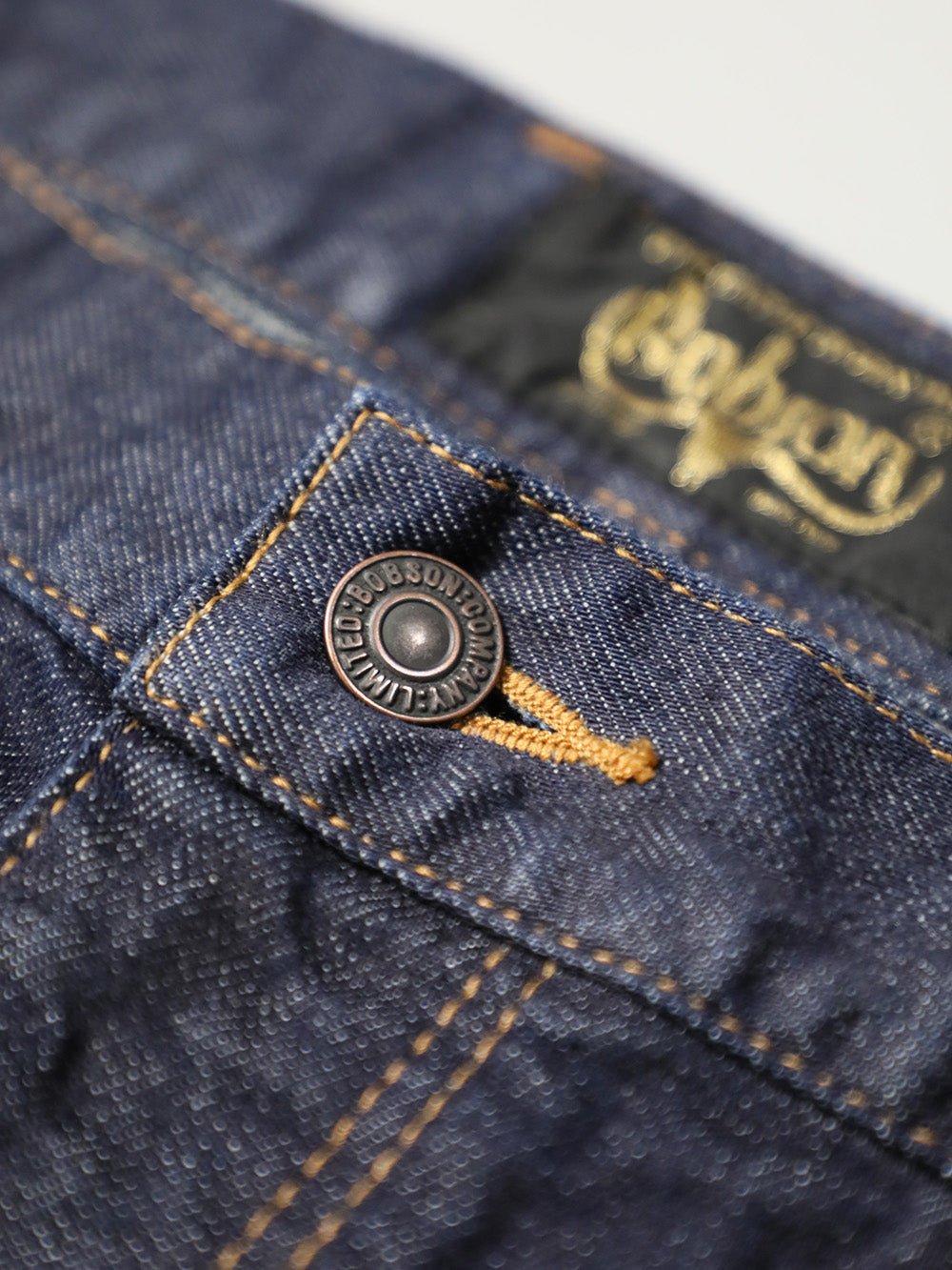 BOBSON | ボブソン | 岡山デニム | ストレッチジーンズ | ジーンズコーデ | メンズコーデ | シューカット | ワンウォッシュ