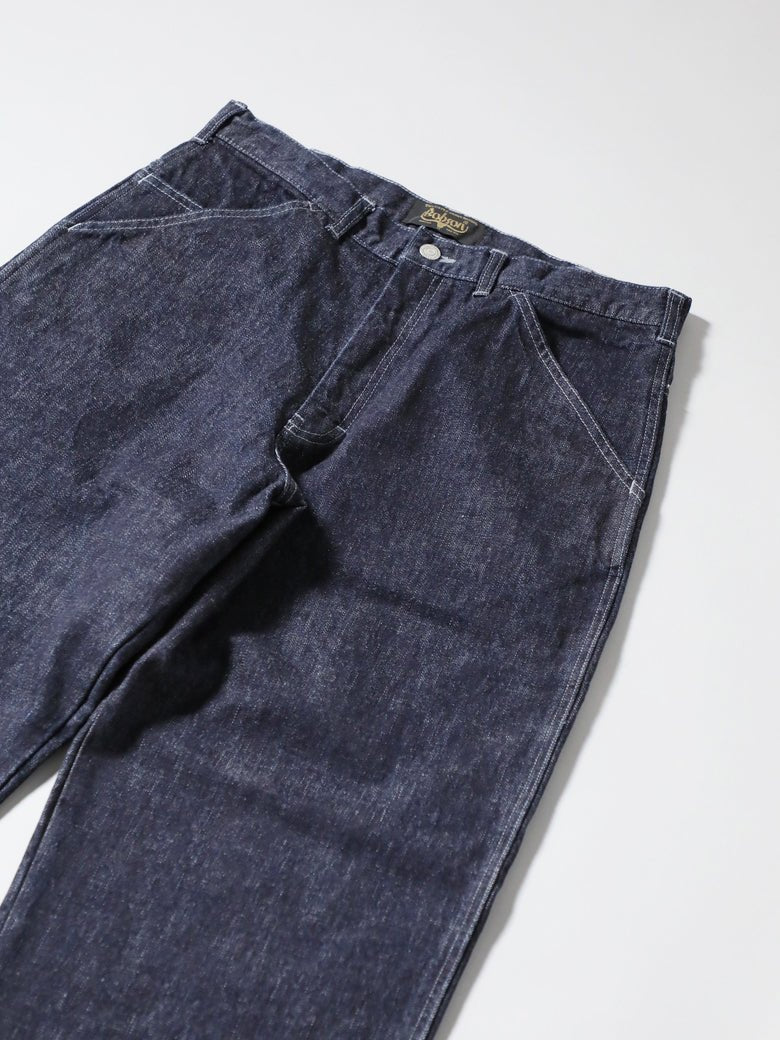 BOBSON | ボブソン | 13.5oz | クランチデニム | ワイドパンツ | メンズ | 太めジーンズ