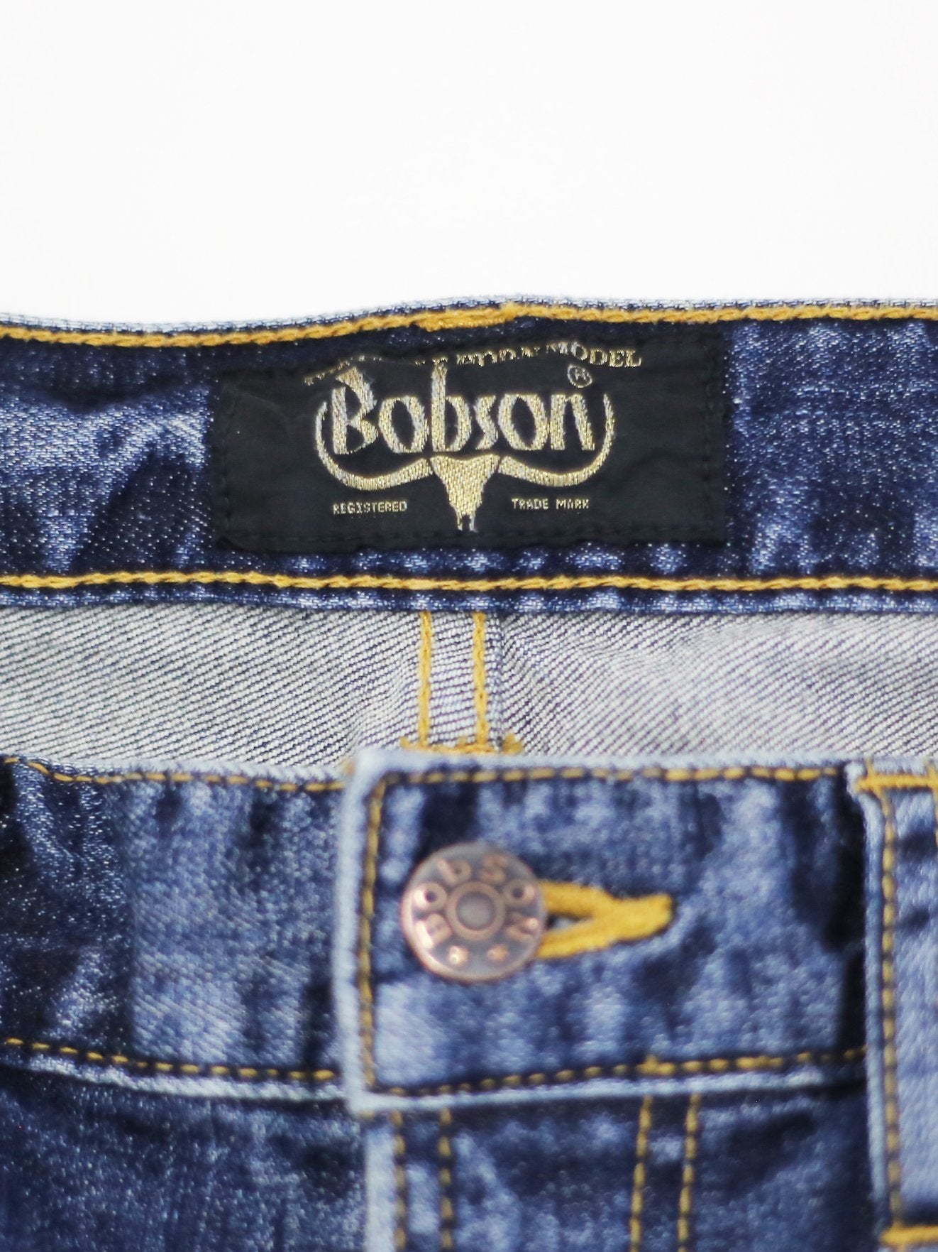 BOBSON | ボブソン | 岡山デニム | ストレッチジーンズ | ジーンズコーデ | カラーバリエーション | ベーシック | リベット | 高品質 | ビンテージ加工 | テーパード