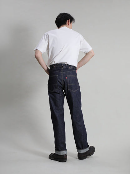 B-1969-XX-RR2011-004 【岡山産 セルビッチデニム】シンチバックジーンズ リジット CINCH BUCKLE SELVEDGE DENIM RIGID