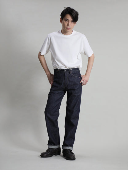 B-1969-XX-RR2011-004 【岡山産 セルビッチデニム】シンチバックジーンズ リジット CINCH BUCKLE SELVEDGE DENIM RIGID