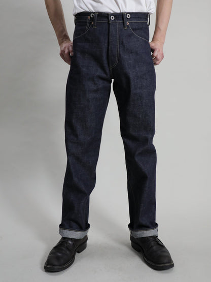 B-1969-XX-RR2011-004 【岡山産 セルビッチデニム】シンチバックジーンズ リジット CINCH BUCKLE SELVEDGE DENIM RIGID