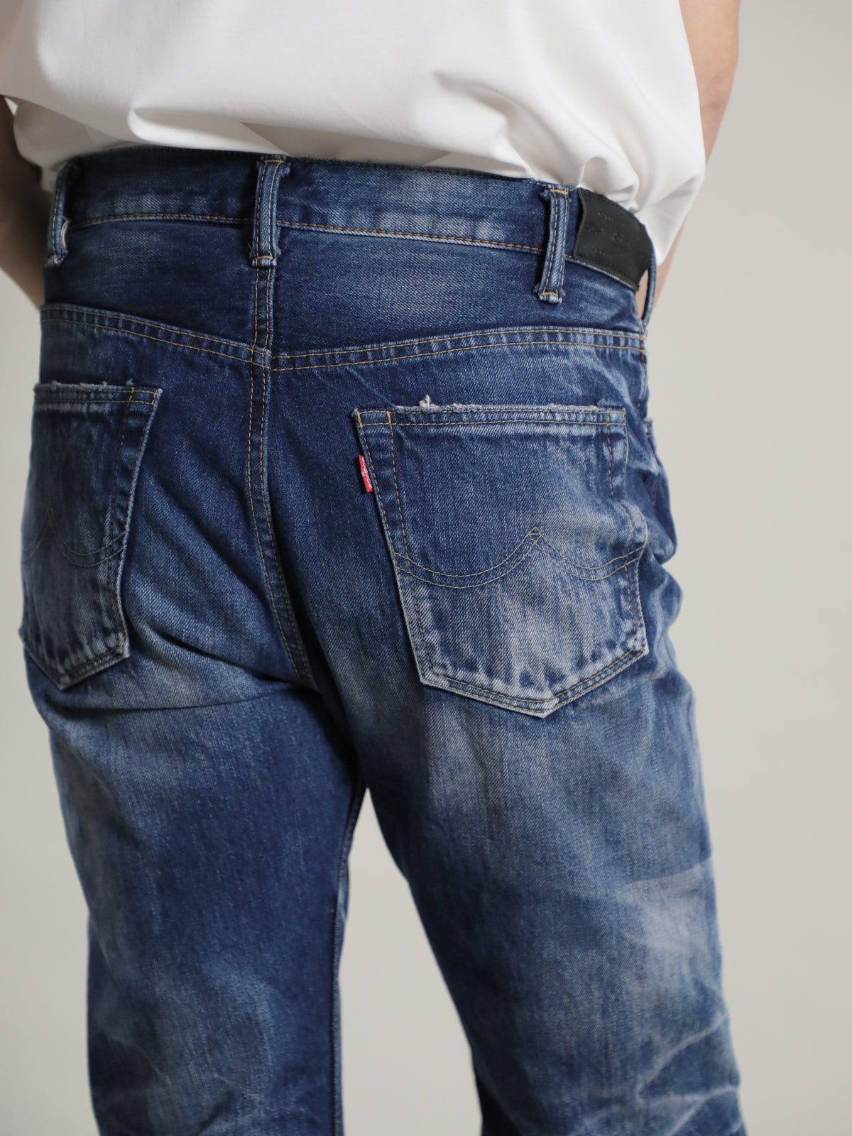 B-1969-XX-F-970 【岡山産 セルビッチデニム】ベルボトム  ユーズド加工  BELL-BOTTOM SELVEDGE DENIM USED WASH