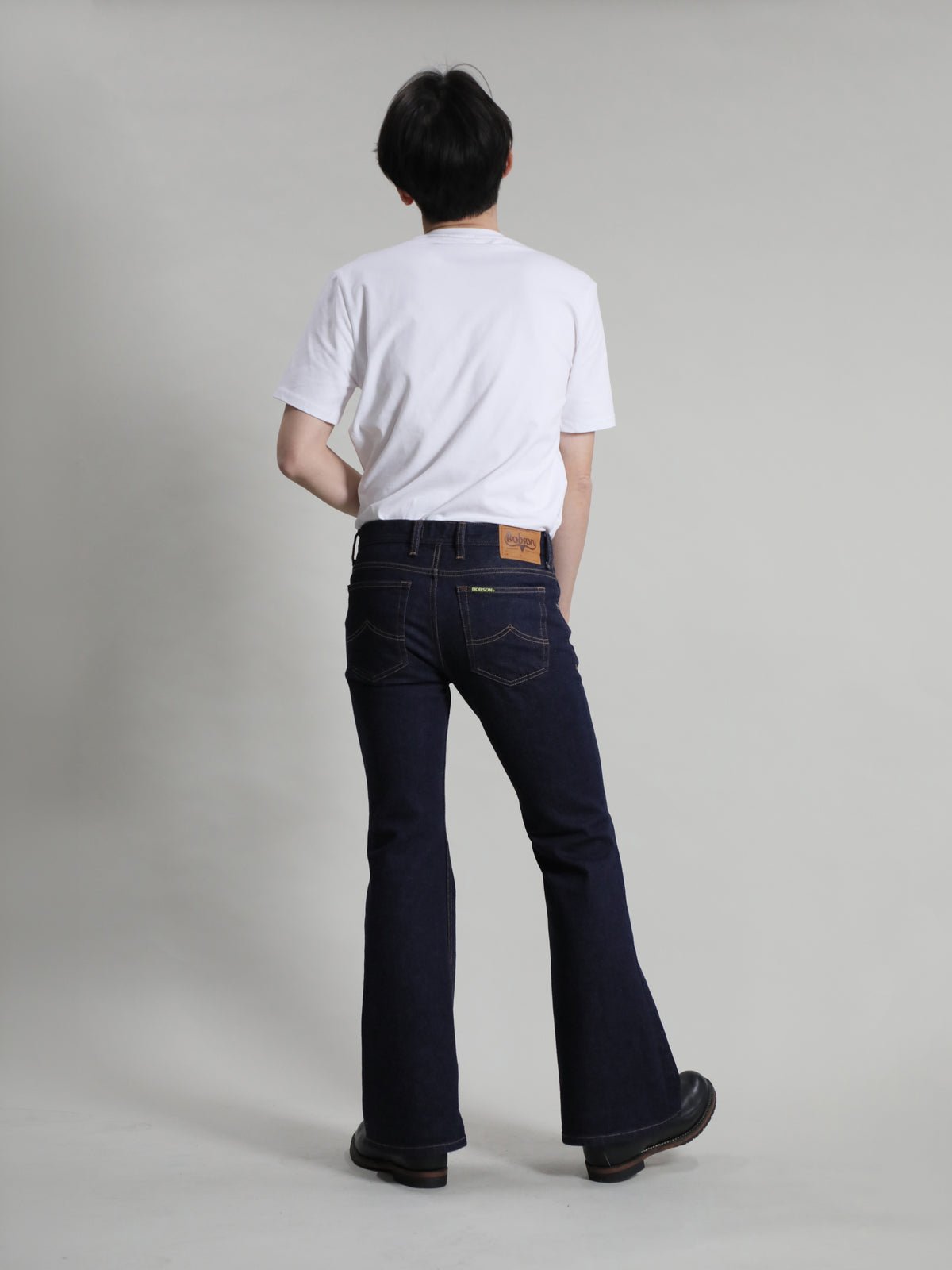 ベルボトムジーンズ ワンウォッシュカラー/ユニセックス 12.5oz