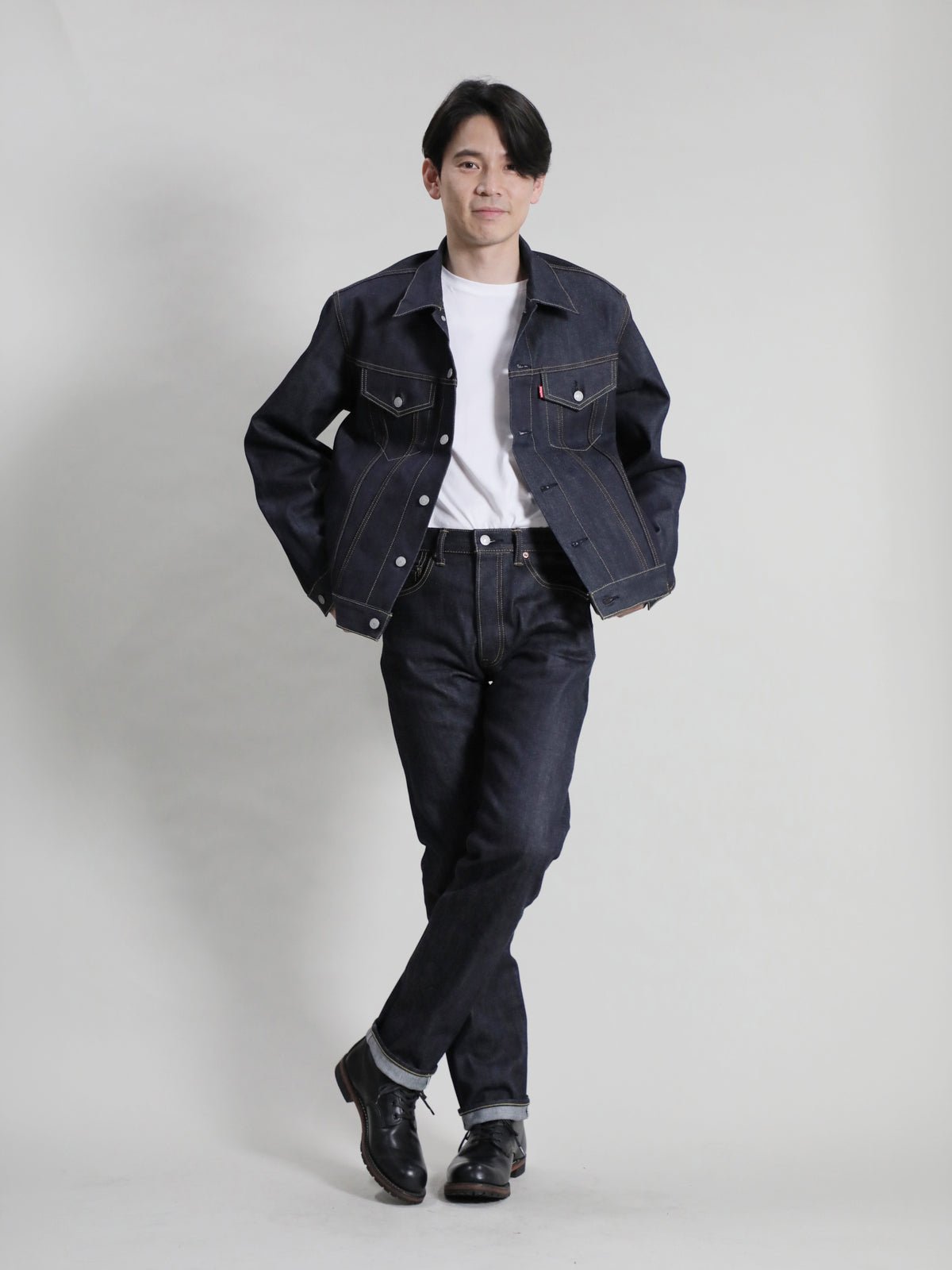 B-1969-XX-G セルビッチデニムジャケット Gジャン Type 3 Selvedge