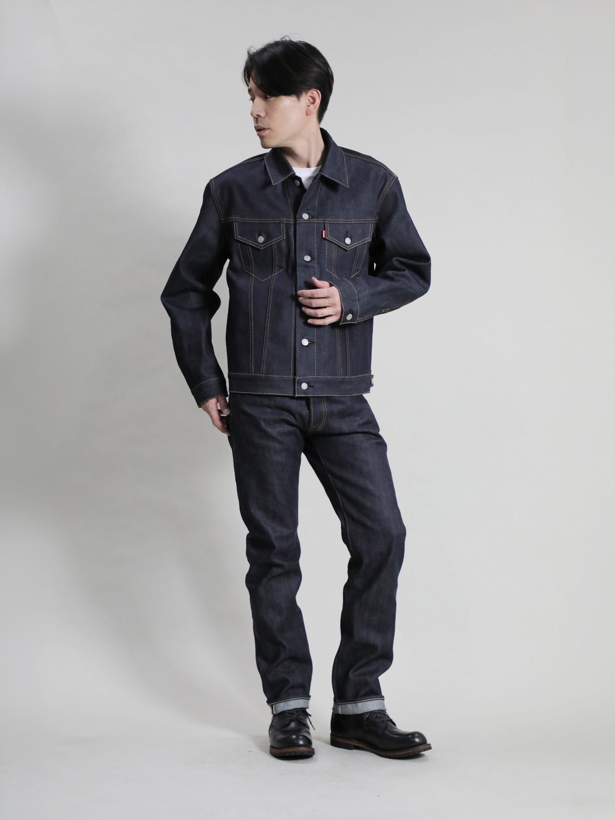 B-1969-XX-G セルビッチデニムジャケット Gジャン Type 3 Selvedge