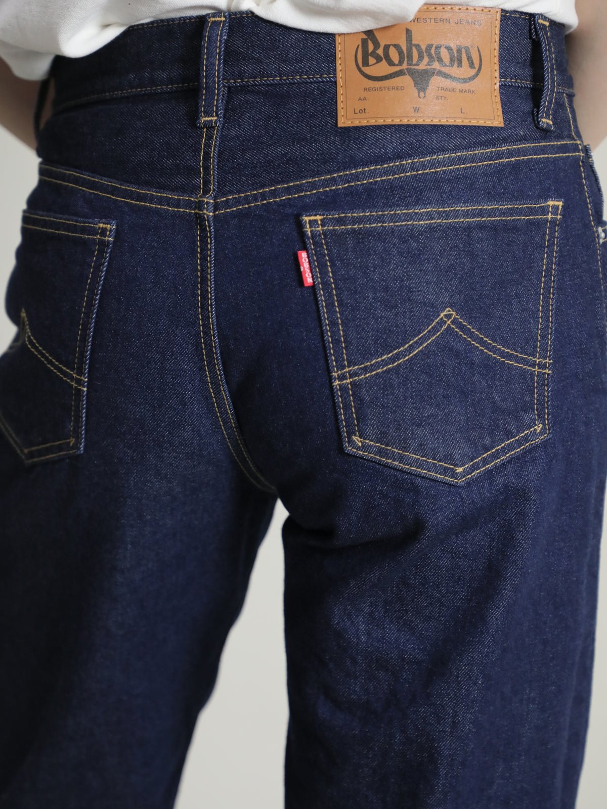 KD8ストレートジーンズ 510復刻 ワンウオッシュ 14oz – BOBSON JEANS