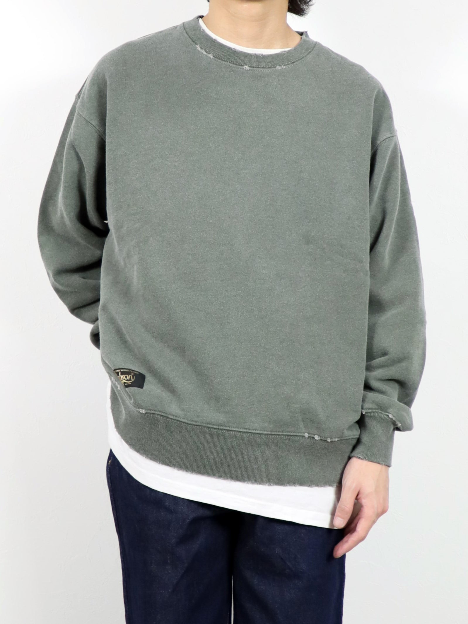 ボブソン ピグメントダイ スウェット – BOBSON JEANS