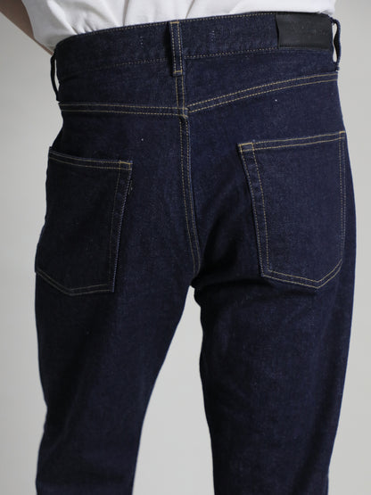 ワイドフィットテーパードジーンズ　ワンウォッシュカラー/ユニセックス  12.5oz