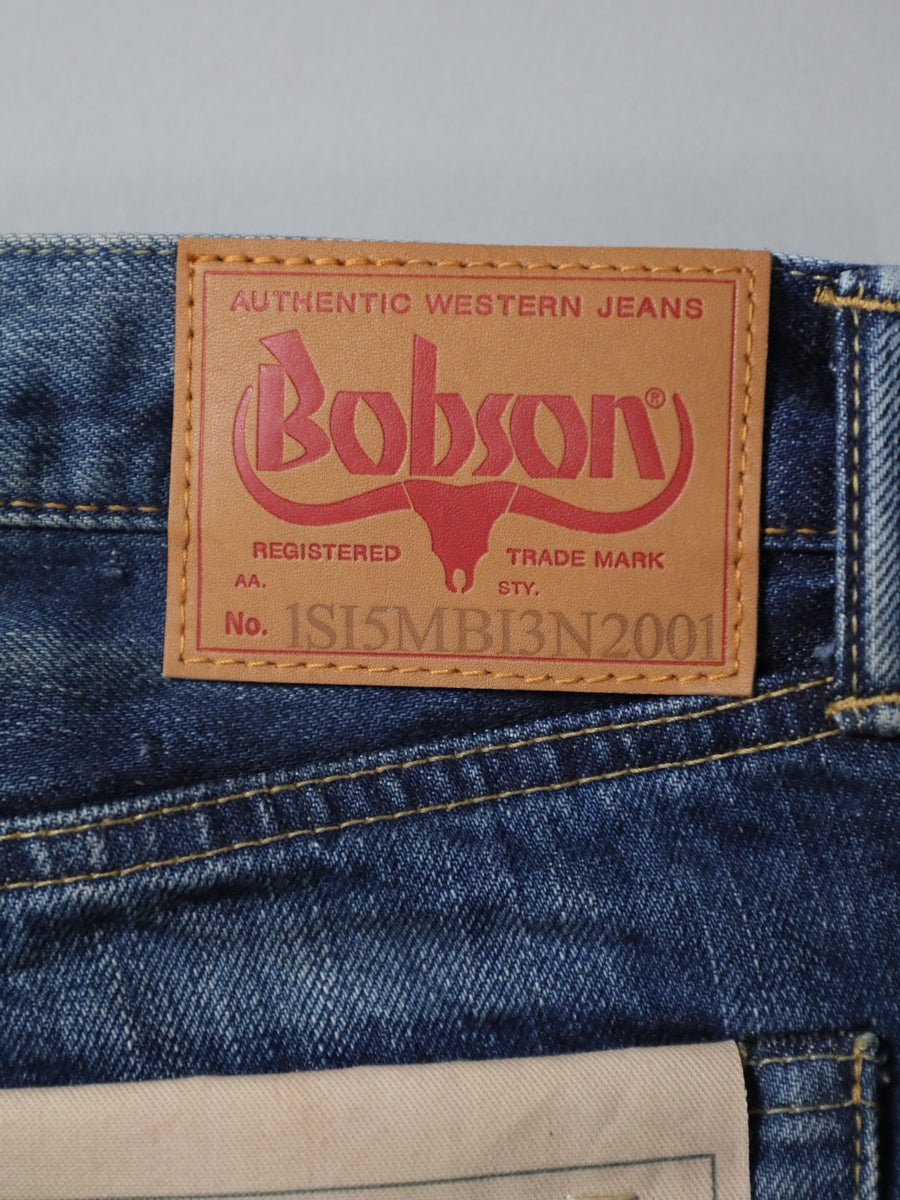 B-1969-XX-J-970　【岡山産 セルビッチデニム】ジーンズ ユーズドウオッシュ　Straight Selvedge Denim  usedwash