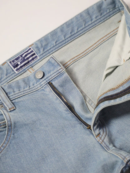 ベルボトムジーンズ　レトロハイブリーチカラー/ユニセックス　12.5oz
