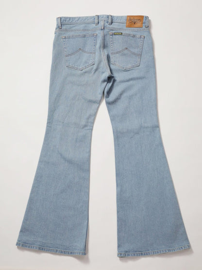 ベルボトムジーンズ　レトロハイブリーチカラー/ユニセックス　12.5oz