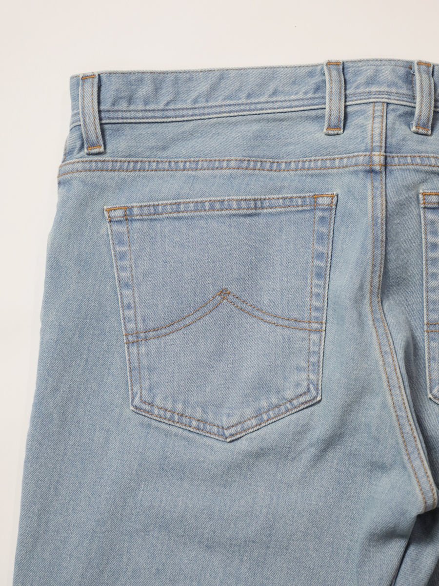 ベルボトムジーンズ　レトロハイブリーチカラー/ユニセックス　12.5oz