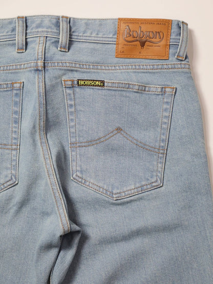 ベルボトムジーンズ　レトロハイブリーチカラー/ユニセックス　12.5oz