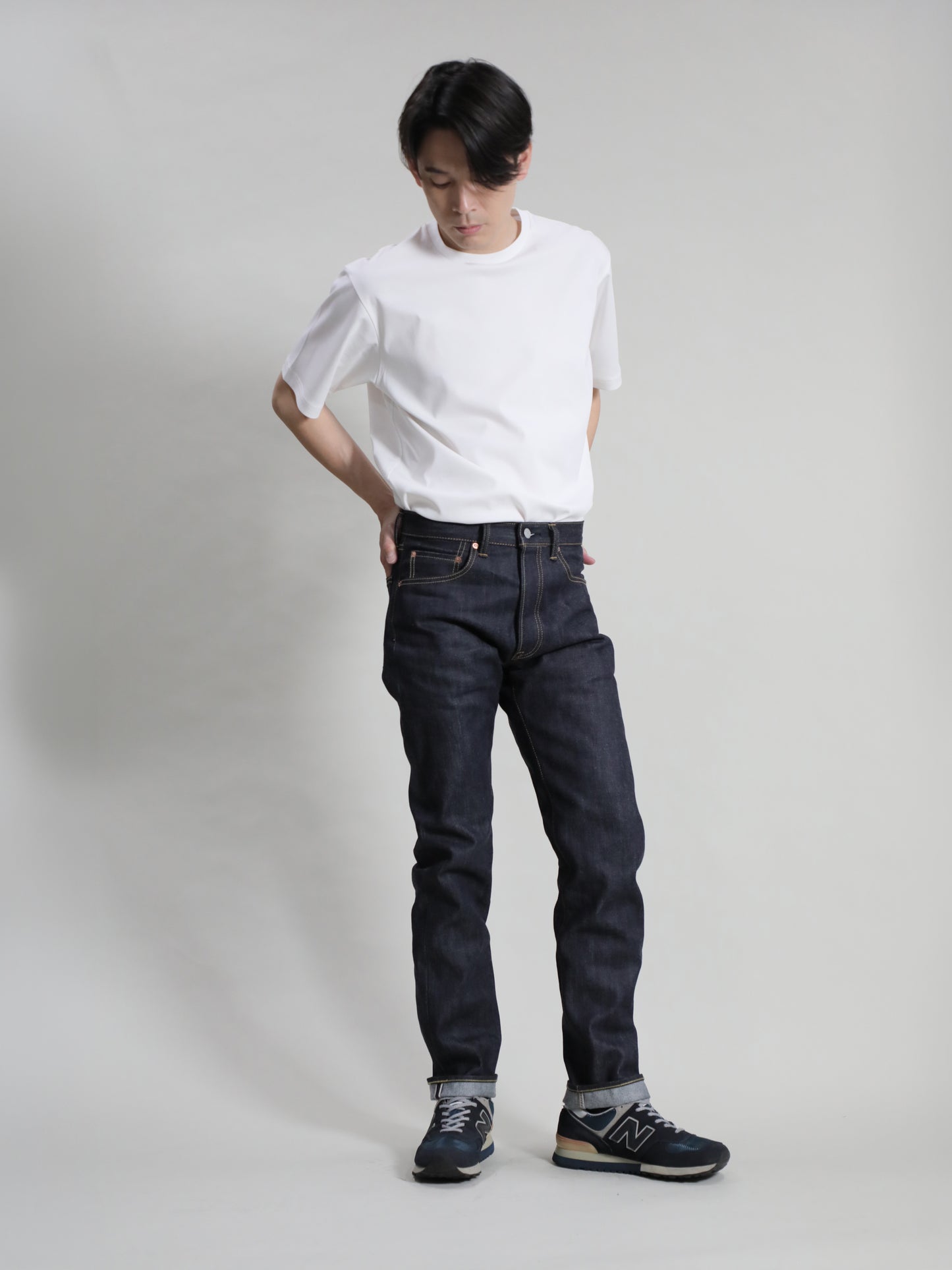 B-1969-XX-J　【岡山産 セルビッチデニム】 ジーンズ　Straight Selvedge Denim