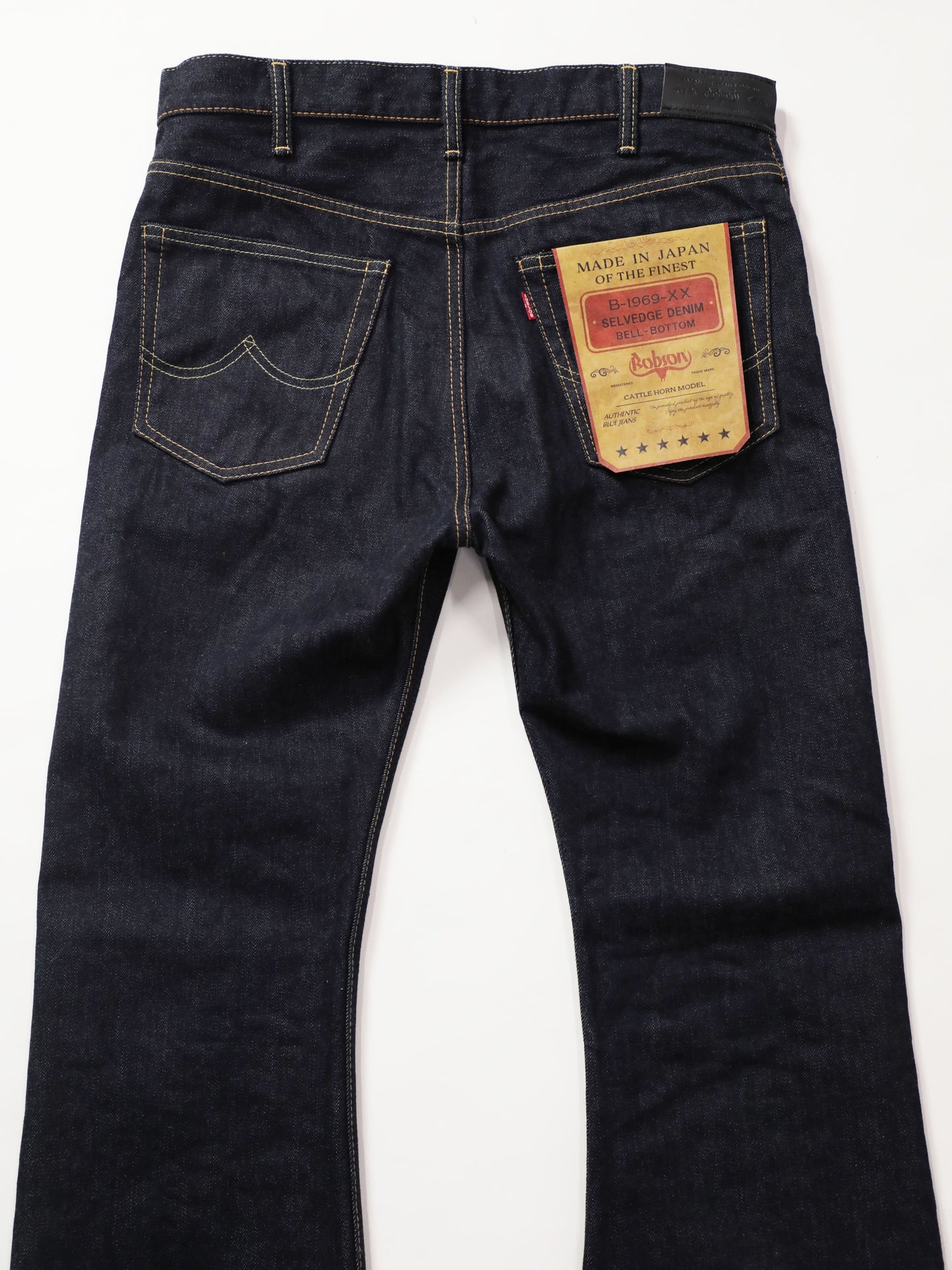 BOBSON | ボブソン | B1969XX | 岡山産セルビッチデニム | SELVEDGEDENIM | 赤耳 | フレアジーンズ | ベルボトム