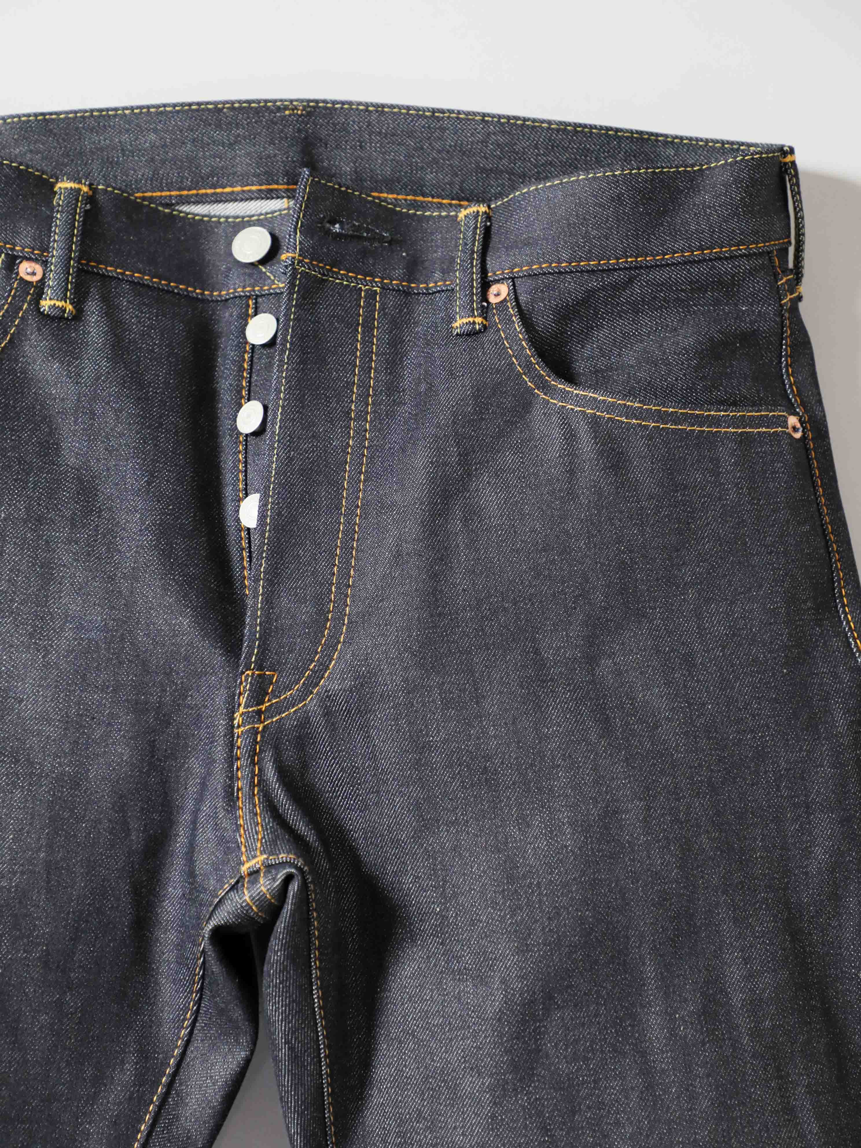 B-1969-XX-J　【岡山産セルビッチデニム】ジーンズ　Straight Selvedge Denim