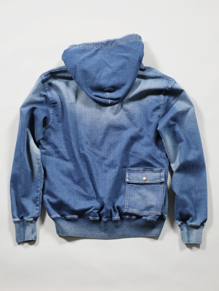 セットアップ The DUFFER INDIGO ST.GEORGE ダファー デニムパーカー L