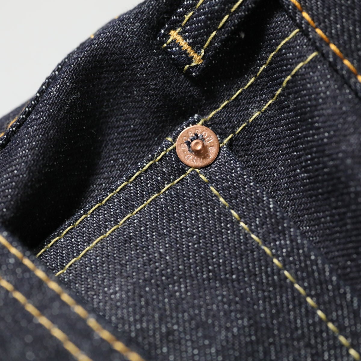 B-1969-XX-F-004 岡山産セルビッチデニム フレアジーンズ リジッド FLARE SELVEDGE DENIM RIGID